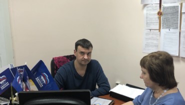 Алексей Тыщенко провел очередной прием граждан