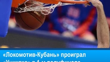 «Локомотив-Кубань» проиграл «Уникахе» в 1-м полуфинале Еврокубка