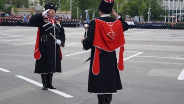 В краевом центре пройдет парад Кубанского казачьего войска