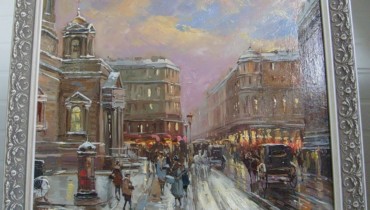 Культовое зодчество на картинах Алексея Рычкова