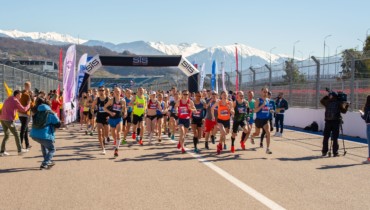 В полумарафоне «Сочи Автодром» приняли участие более 2,5 тыс. человек