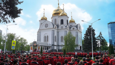 Кубанский казачий хор готовится ко Дню Победы и к светлому дню Пасхи