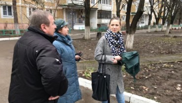 Состоялась встреча жителей избирательного округа №12 по вопросу спилки аварийных деревьев