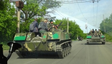 Нацгвардия возобновила обстрел Славянска