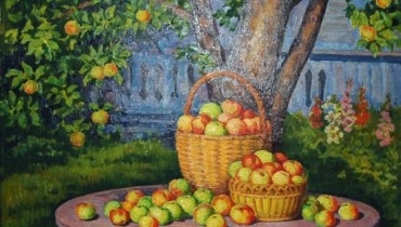 Выставка, посвященная Яблочному спасу