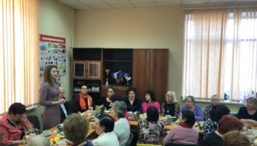 Поздравление актива 33 избирательного округа с 8 марта
