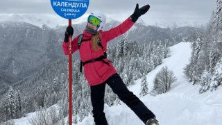 Две новые горнолыжные трассы открыли в горах Сочи