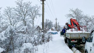 На Кубани и в Адыгее восстановлено нарушенное из-за снегопада энергоснабжение населенных пунктов