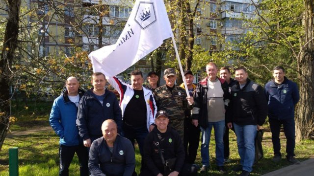 Команда «ЮгСтройИмпериал» провела Всекубанский субботник в Комсомольском микрорайоне