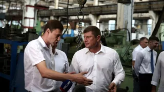 Глава Краснодара Андрей Алексеенко посетил индустриальный парк «Компрессорный»