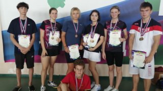 На Всероссийских соревнованиях по бадминтону кубанские спортсмены завоевали 21 награду
