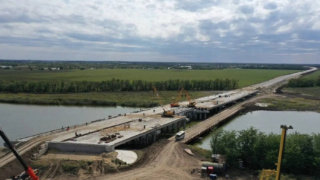 На Кубани строят 8 новых мостов