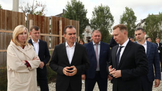 Глава Кубани Вениамин Кондратьев посетил Абинский район с рабочим визитом