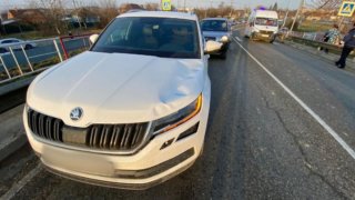 В Белореченске иномарка сбила 15-летнюю девушку на пешеходном переходе