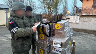 Депутат ЗСК Краснодарского края Денис Хмелевской привёз благотворительность в Херсонскую область