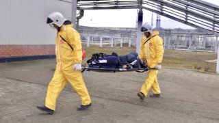 Газоспасатели порта Тамань снова прошли аттестацию