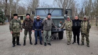 С Кубани в Херсонщину прибыл очередной гуманитарный груз