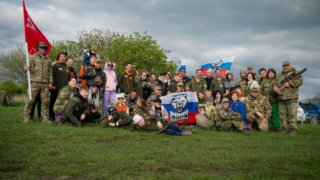 Для волонтёров Кубани был проведён курс молодого бойца