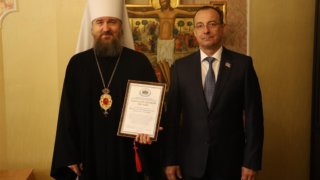 Юрий Бурлачко обсудил с главой Кубанской митрополии взаимодействие парламента и духовенства
