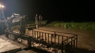 Владимир Забураев рассказал о ситуации с последствиями непогоды в Лабинском районе