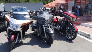 В Геленджике для детей из ЛДНР провели мотовыставку