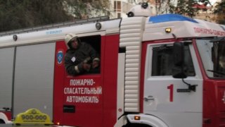 В посёлке Новознаменском произошёл пожар