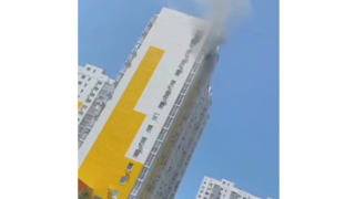 В Анапе произошёл пожар в многоэтажке