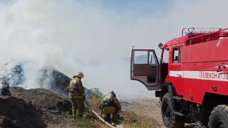 Пожарные в Кропоткине целый день тушили шелуху от семечек