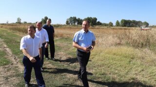 Юрий Бурлачко оценил ход уборочной кампании в Северском районе