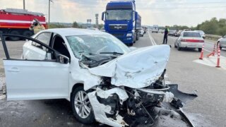 В Адыгее в массовом ДТП  пострадали восемь человек, в том числе три ребенка