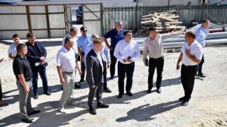 В Новороссийске проверили ход строительства спортивных объектов