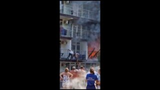 Пожар в отеле Джубги: что известно к этому часу