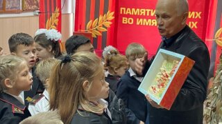 Ученики казачьего первого класса 18-й гимназии познакомились с боевым прошлым Кубани