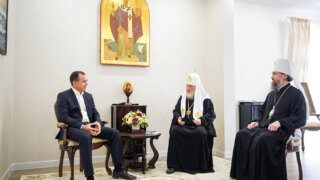 Стали известны подробности встречи главы Кубани с патриархом Кириллом