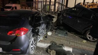 В Геленджике повреждено 13 автомобилей в результате ДТП