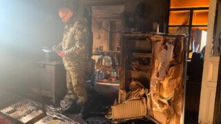 В пожаре в Белореченске погибли мужчина и женщина