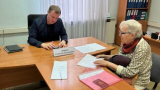 Депутат ЗСК Станислав Гринев провел прием граждан