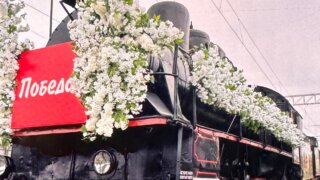«Поезд Победы» прибывает на станцию Протока