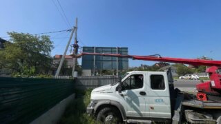В Новороссийске штормовой ветер оборвал 92 воздушных линии энергоснабжения