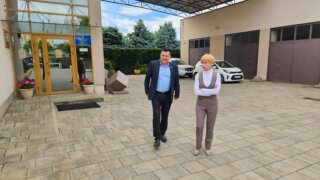 Депутат гордумы Краснодара Александр Бережной встретился с Заслуженным ветеринарным врачом Кубани