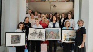 Краснодарские студенты приняли участие в конкурсе картин «Победа в сердце каждого живет»