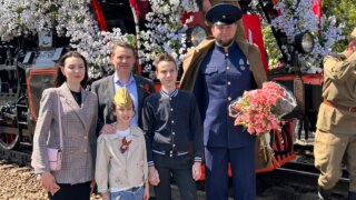 Депутат ЗСК Выпринцев организовал прибытие «Поезда Победы» в Славянск-на -Кубани