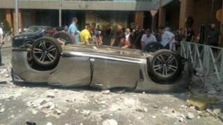 Стало известно, что произошло на паркинге в Краснодаре, где упала машина и погибли люди