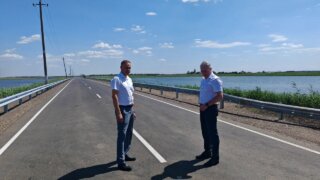 Депутат Госдумы Эдуард Кузнецов проверил качество капремонта дороги в Брюховецком районе
