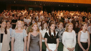В Краснодаре посвятили в студенты первокурсников КубГМУ
