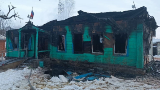 В Мостовском районе Кубани сгорело здание администрации