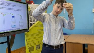 КубГМУ провел профориентационные мастер-классы для школьников Динского района