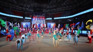 В Краснодаре прошел спортивный праздник «Гимнастическая симфония»