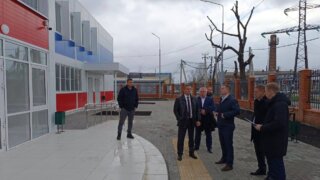 Вице-губернатор Александр Нестеренко проинспектировал строительство социальных объектов в Белореченском районе