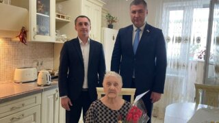 Труженица тыла из Краснодара награждена медалью «80 лет Победы в Великой Отечественной войне 1941—1945 гг.»